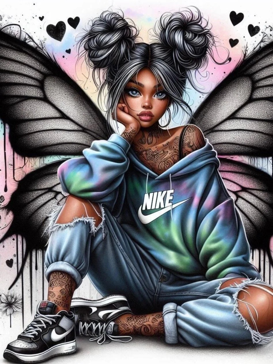 Street Fairy Vibes Storage Book