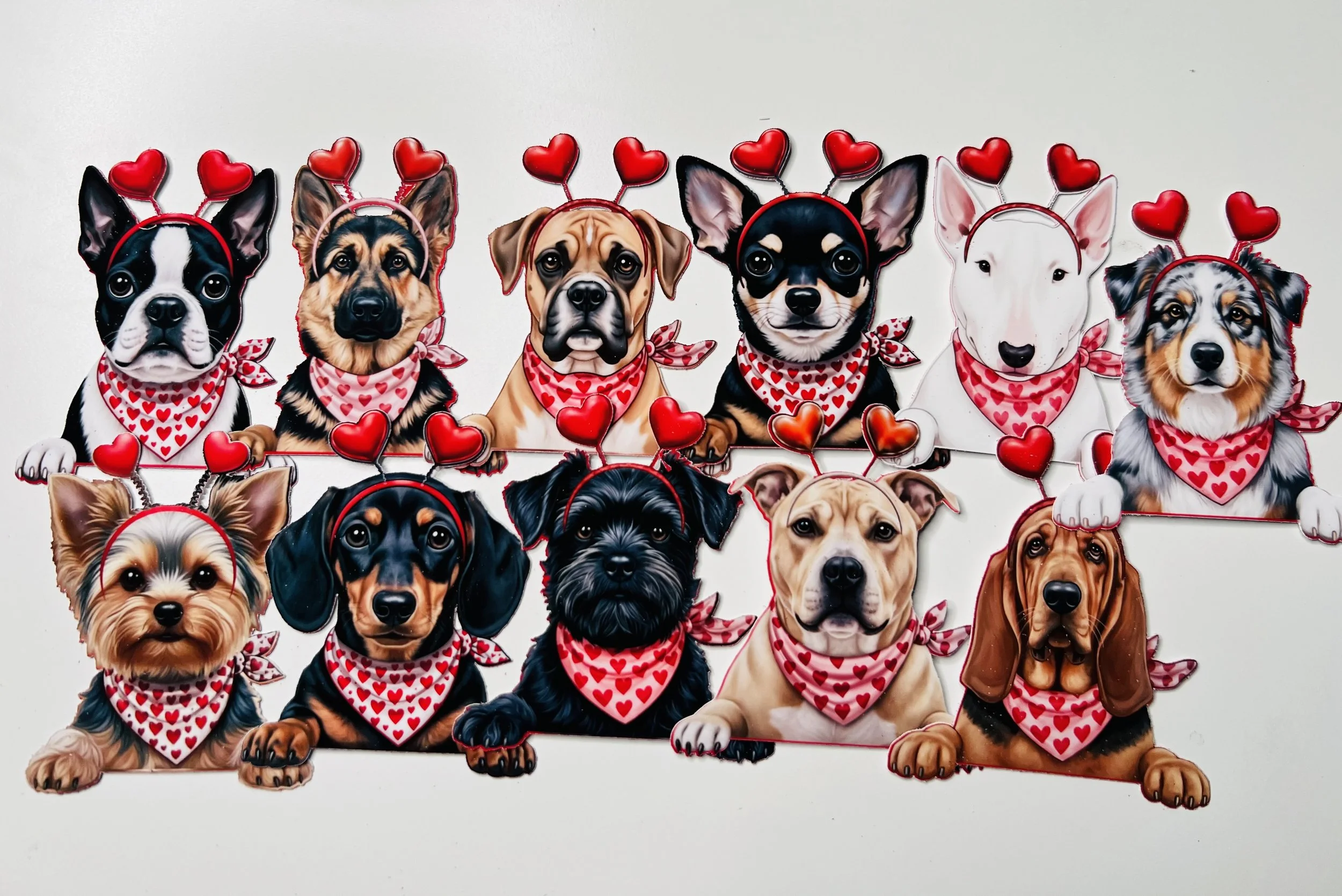 Fur-Ever Valentine Stickers