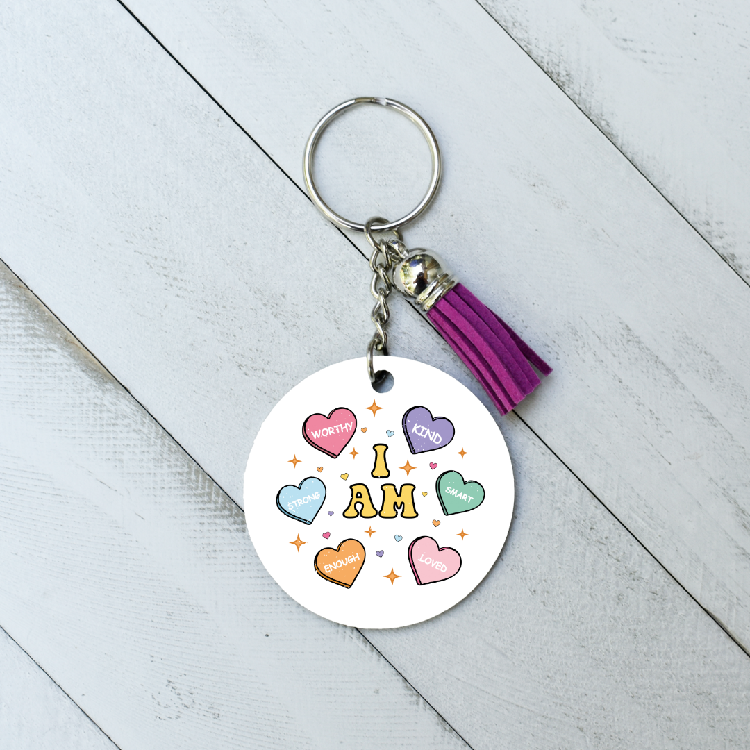 I Am Keychain