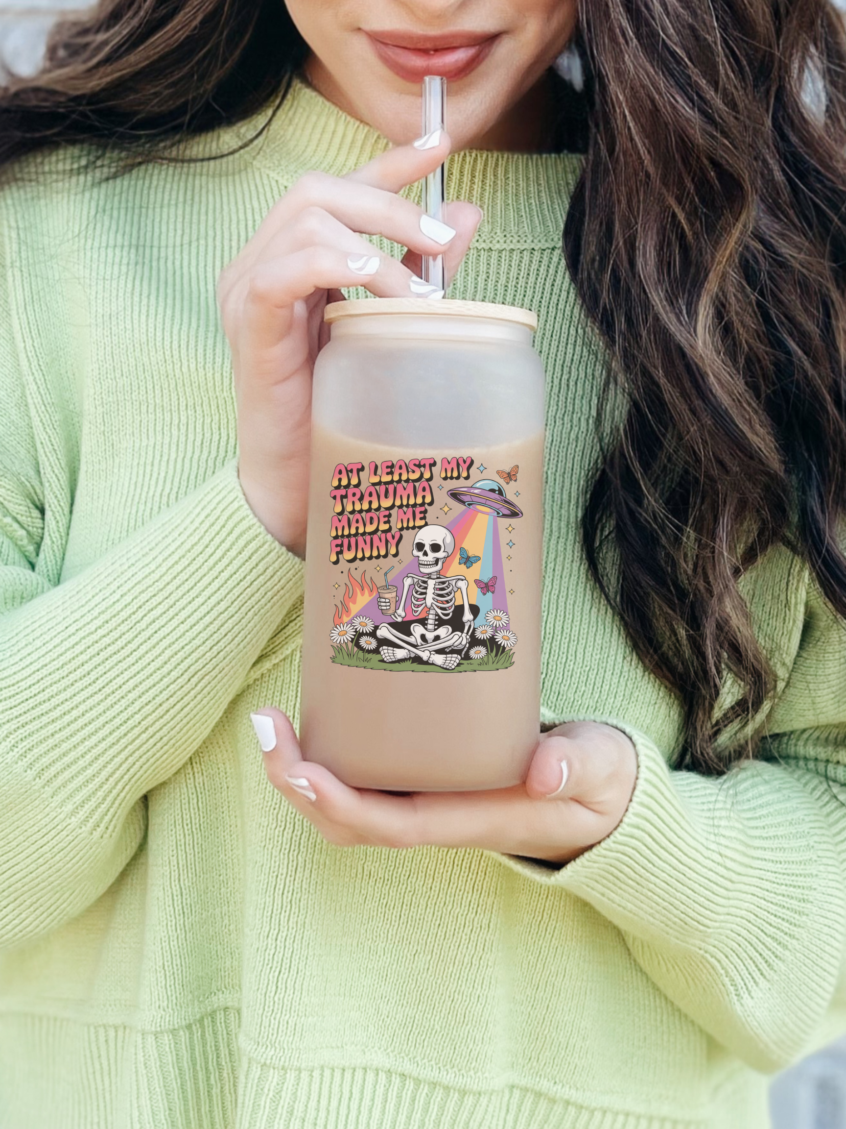 My Trauma Made Me Funny Cup