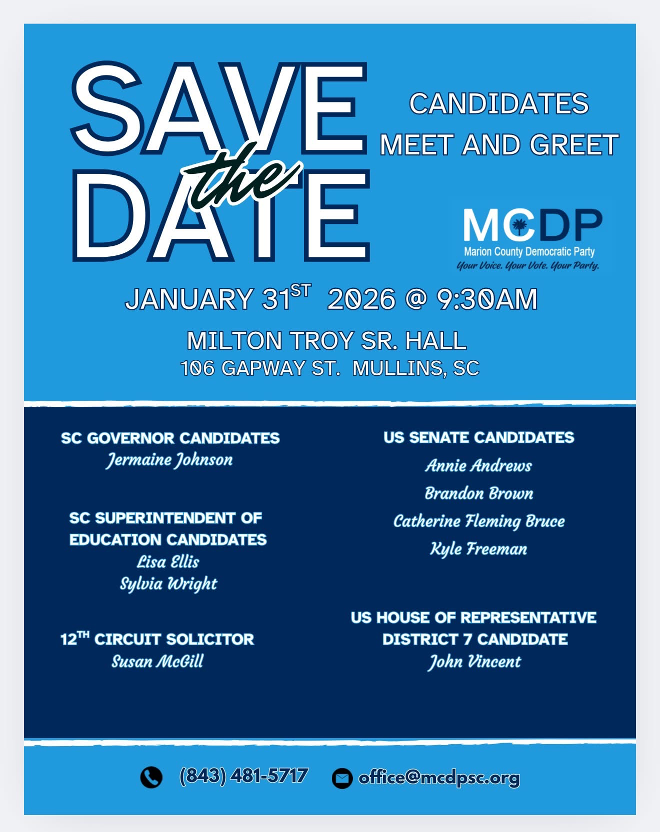 MCDP Meet and Greet 