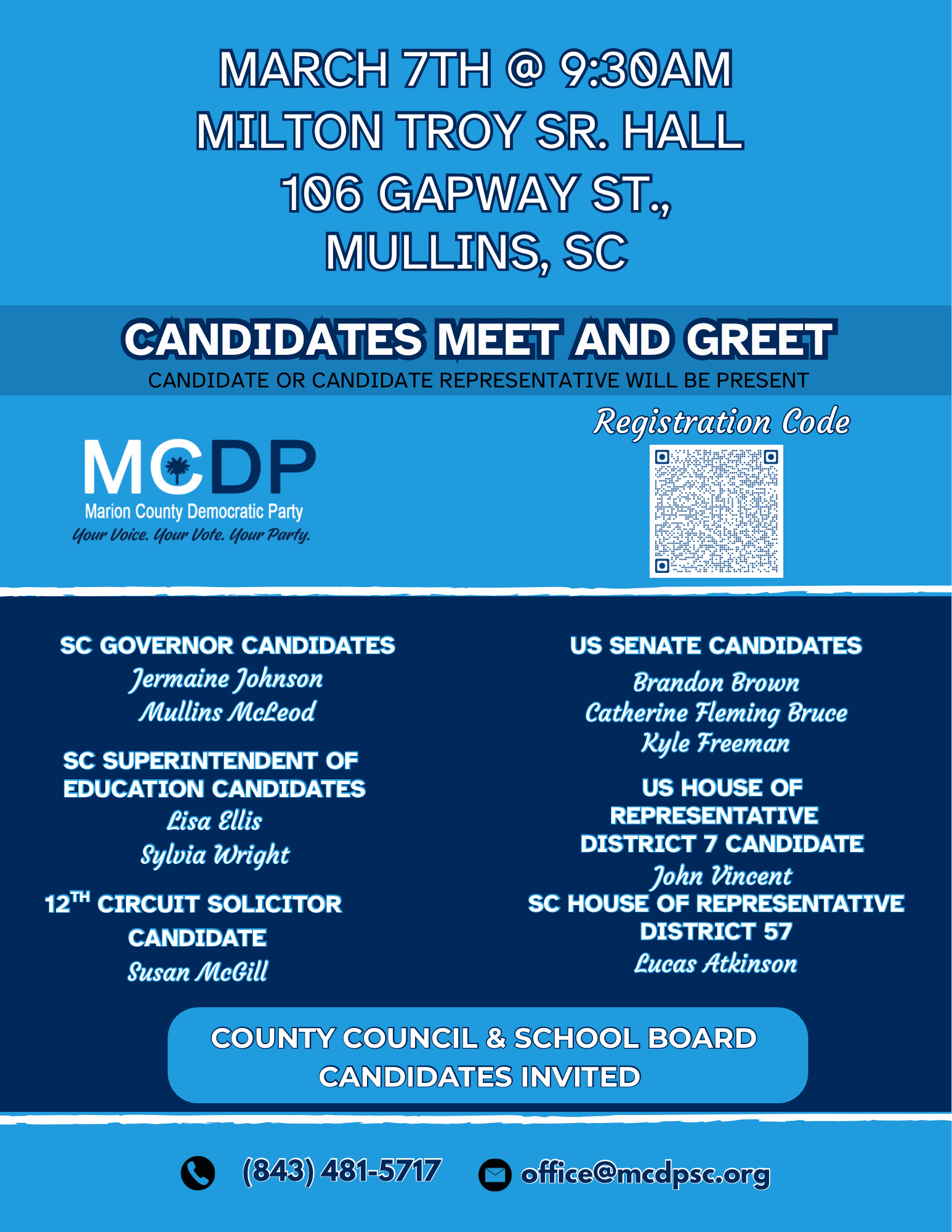 MCDP Meet and Greet 