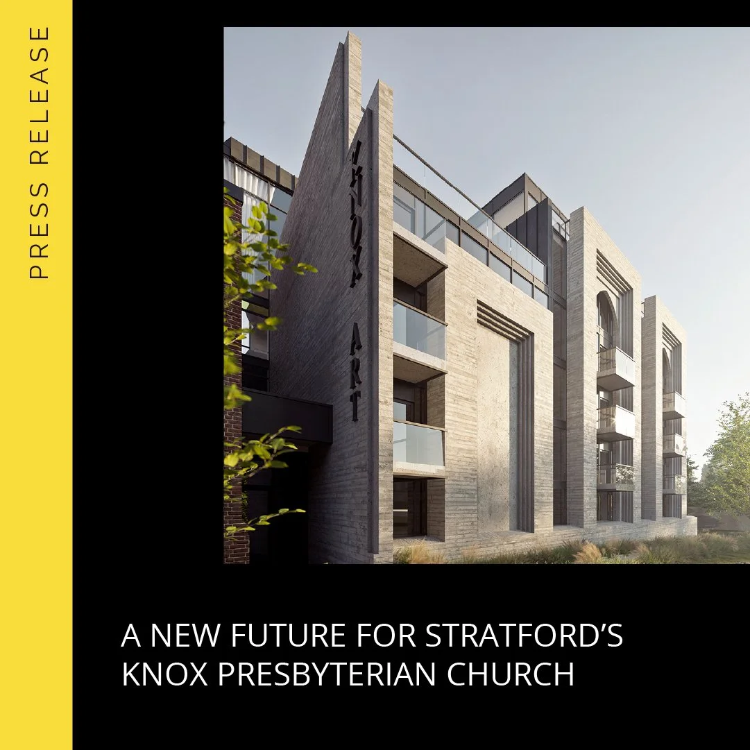Knox Presbyterian / A New Future for Stratford’s Knox Presbyterian Church