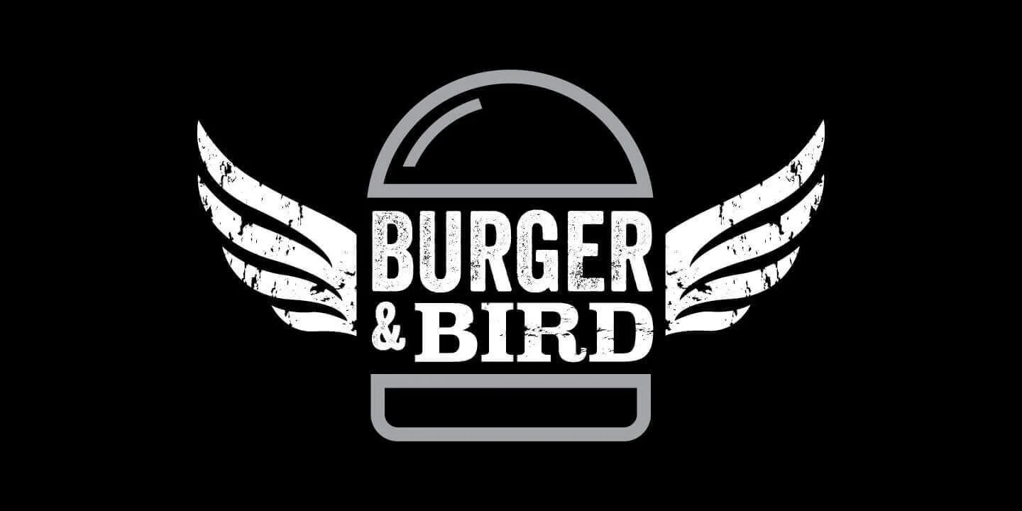 BURGER & BIRD - exterior and interior signage
