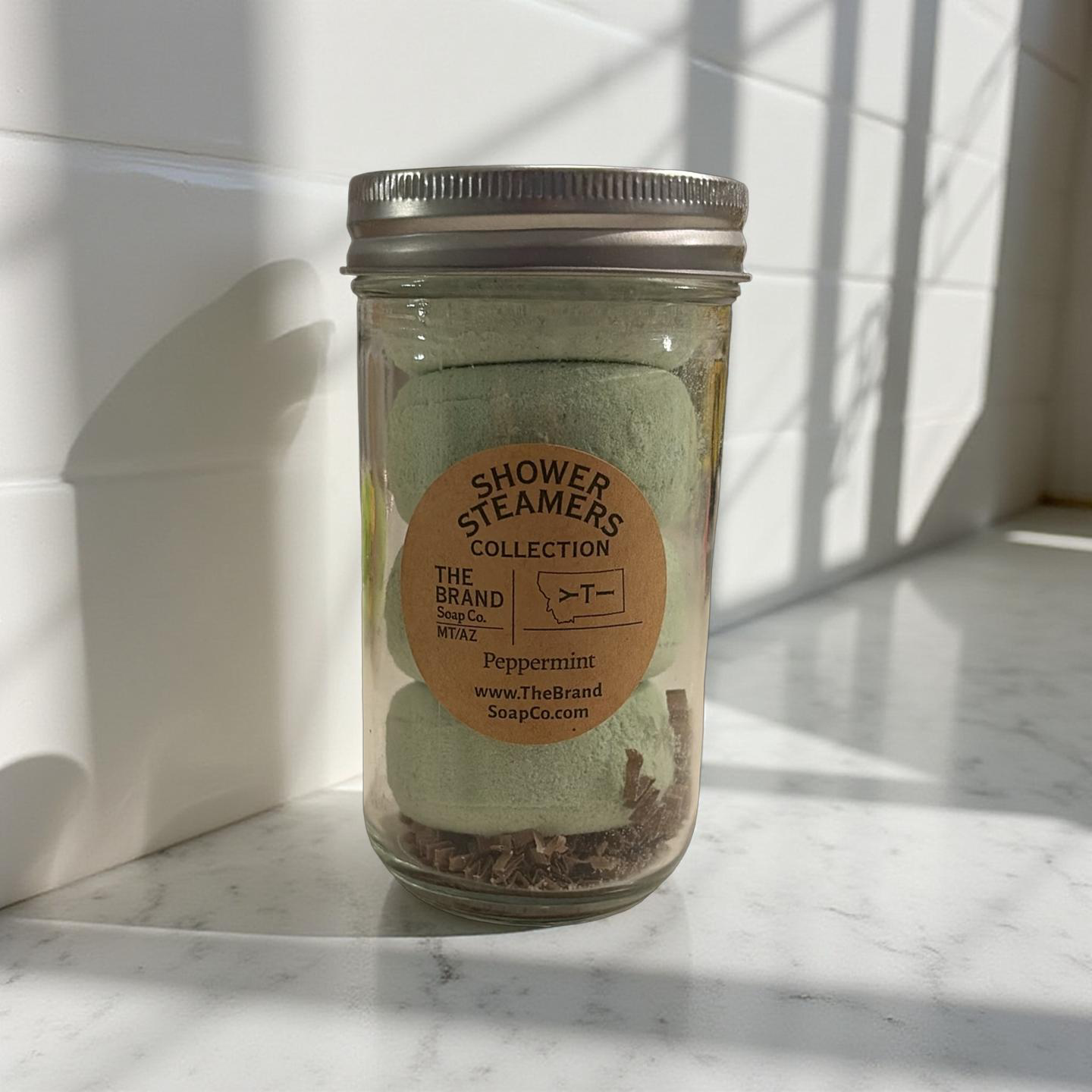 Peppermint Shower Steamers (4-Pack)