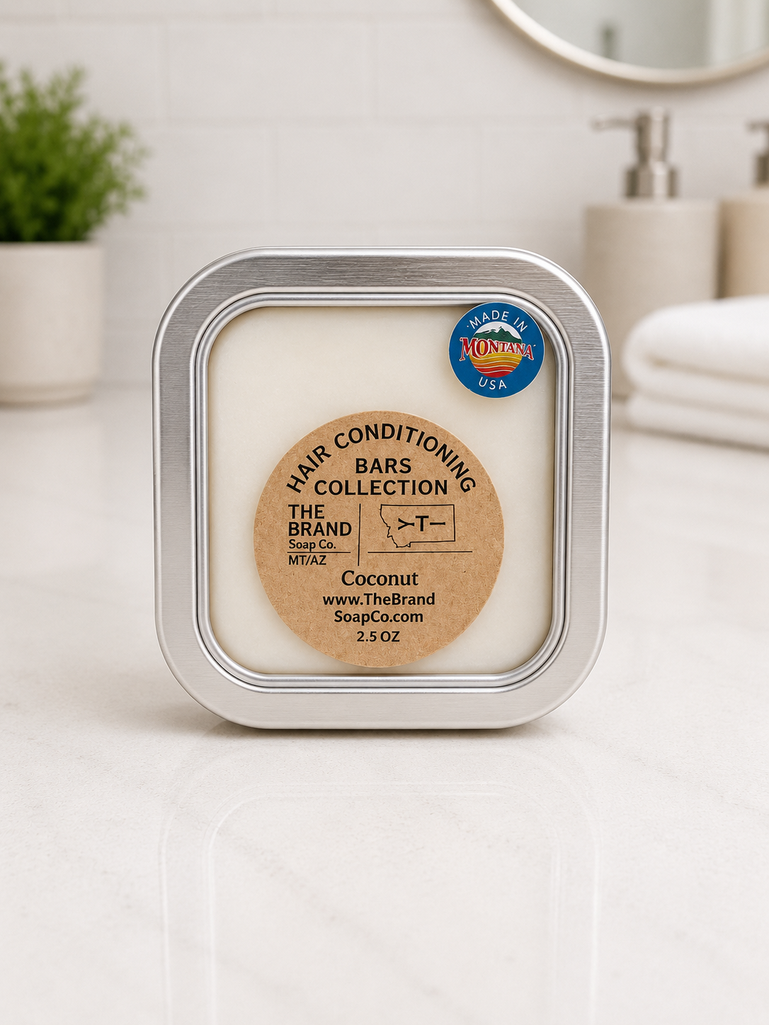 Coconut Scented Conditioning Bar