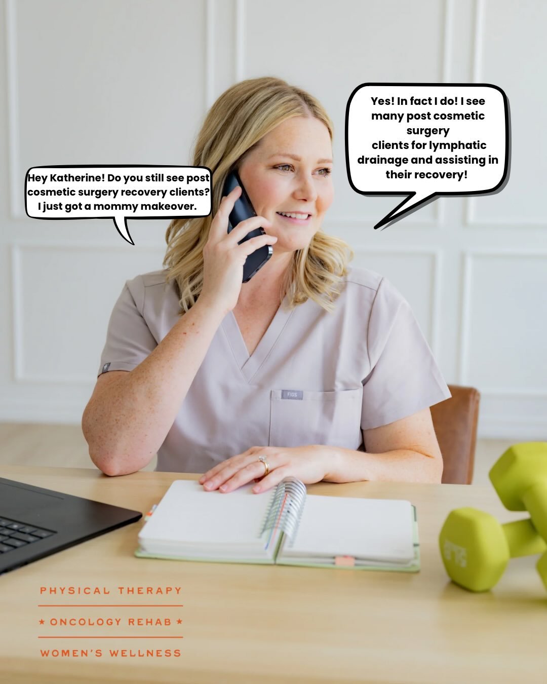 Yes! We still see Post Cosmetic Surgery clients!

Manual Lymphatic Drainage and specific rehab tools can aide in decreasing swelling, pain, bruising, development of fibrosis and scar tissue. Ultimately, this will help with healing rates and ability t