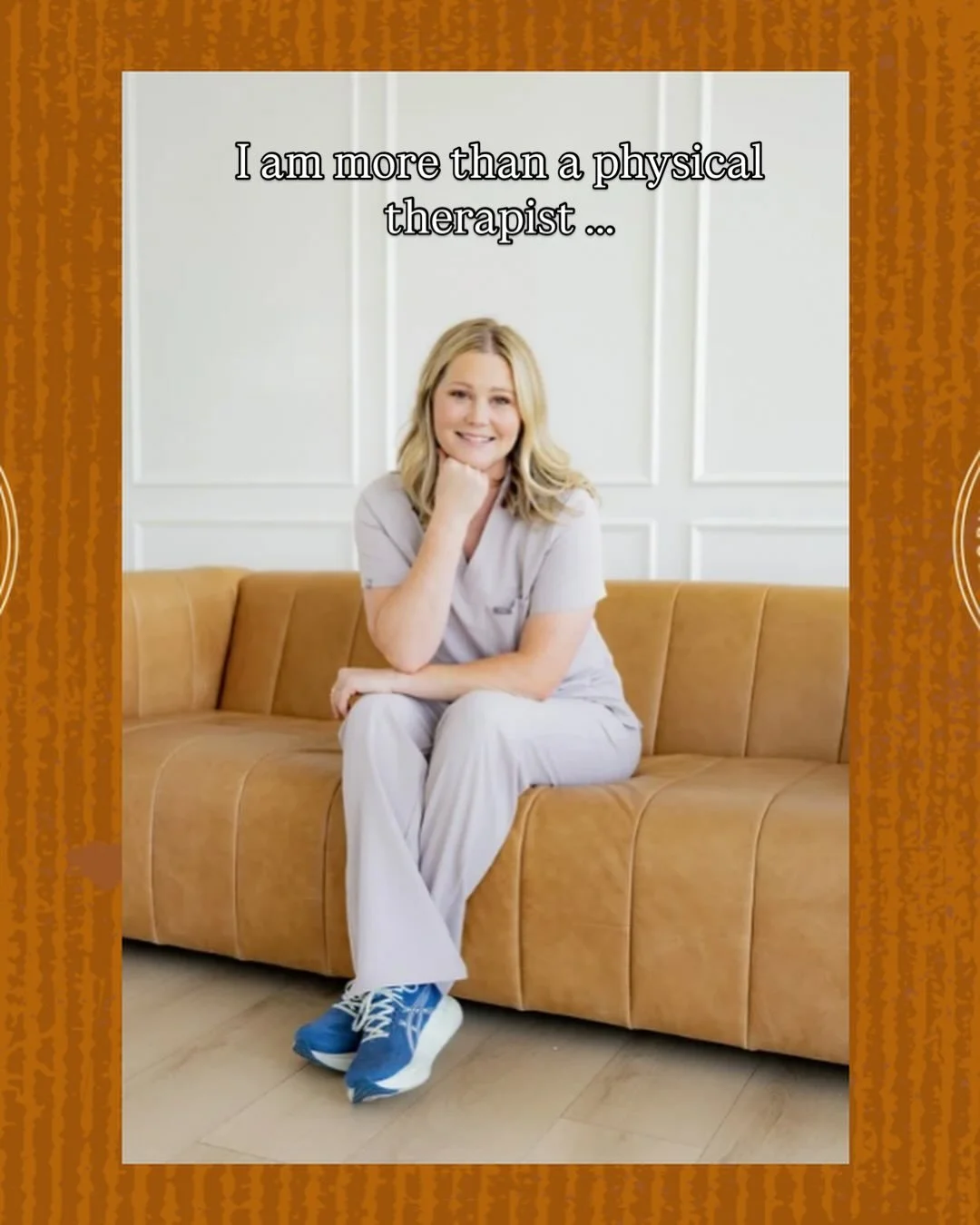 You might be new here, so here&rsquo;s a little about me 🤍

&bull; Boy mom
&bull; Baseball wife ⚾️
&bull; Oncology physical therapist
&bull; Entrepreneur building a business I believe in
&bull; A grieving daughter learning how to carry loss

And lik