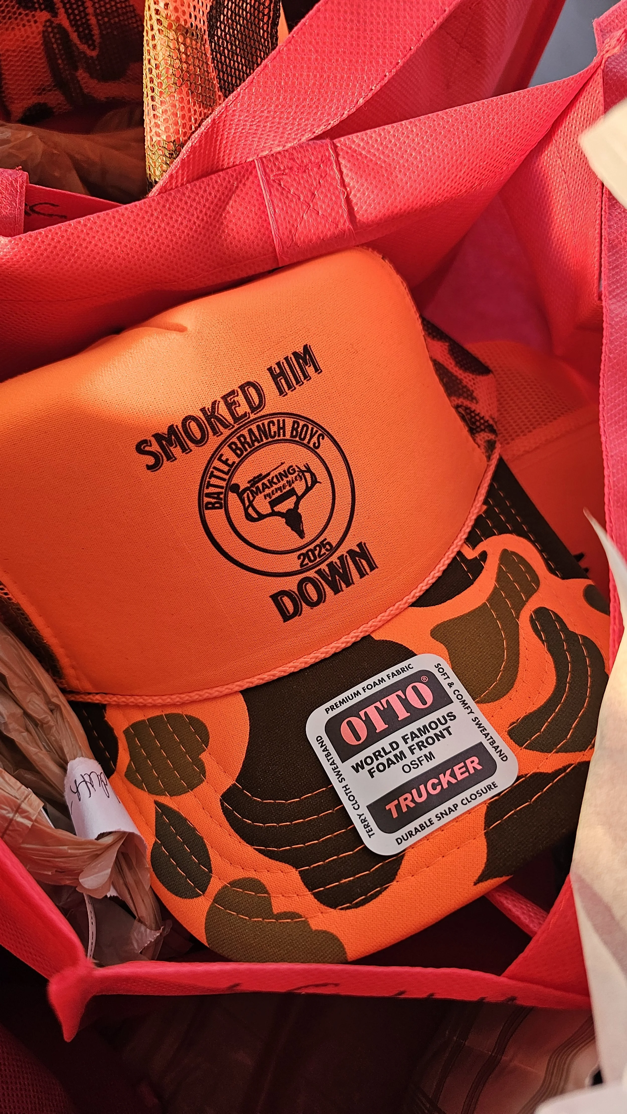 Smoked Him Down- Foam Trucker Hat