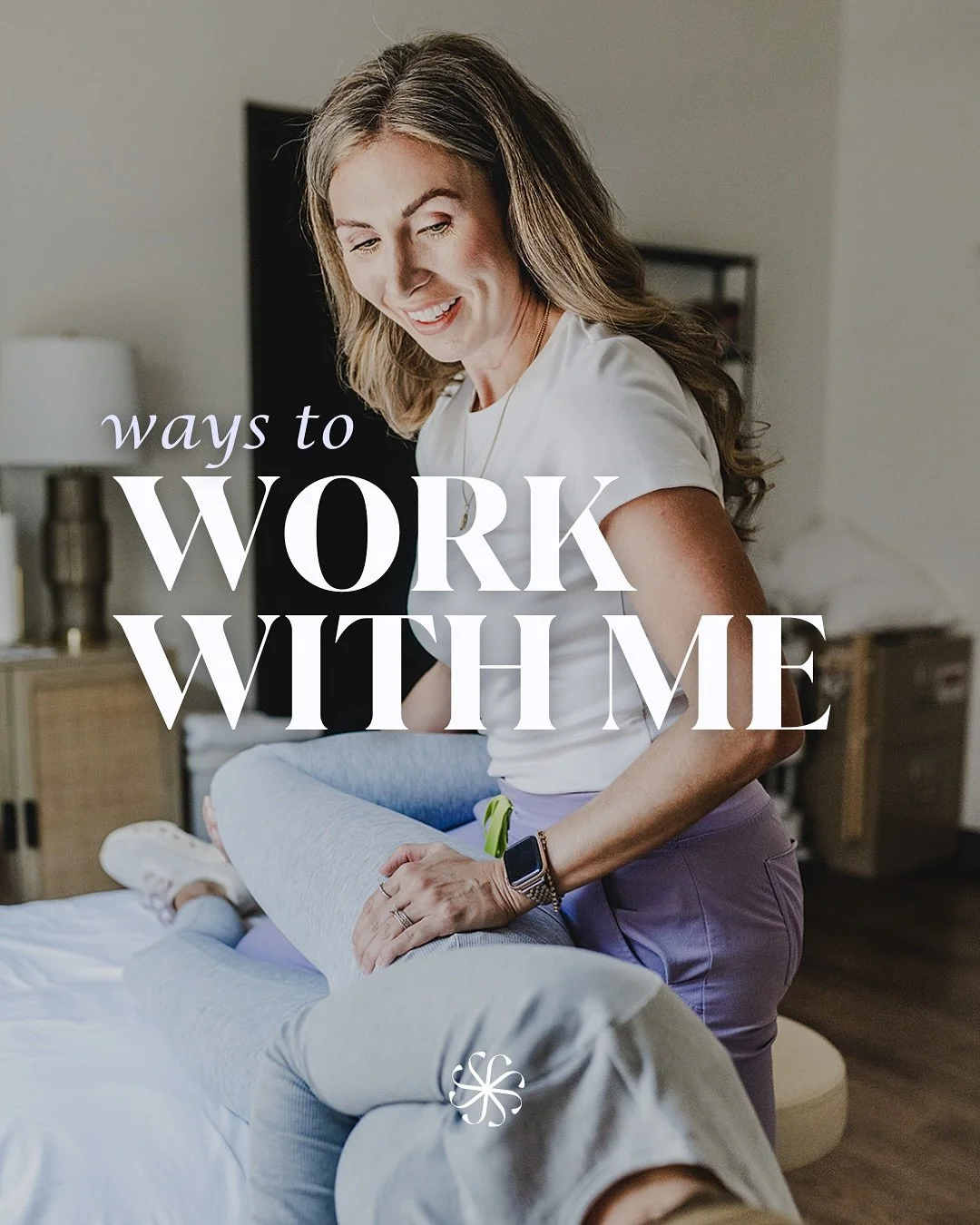 Ways We Can Work Together ✨

I offer a variety of options so you can get the support that fits best your needs ⬇️

📌 In-Person PT &ndash; 60 minute 1:1 hands-on pelvic floor physical therapy with me to address leaking, pain, prolapse, core issues &a