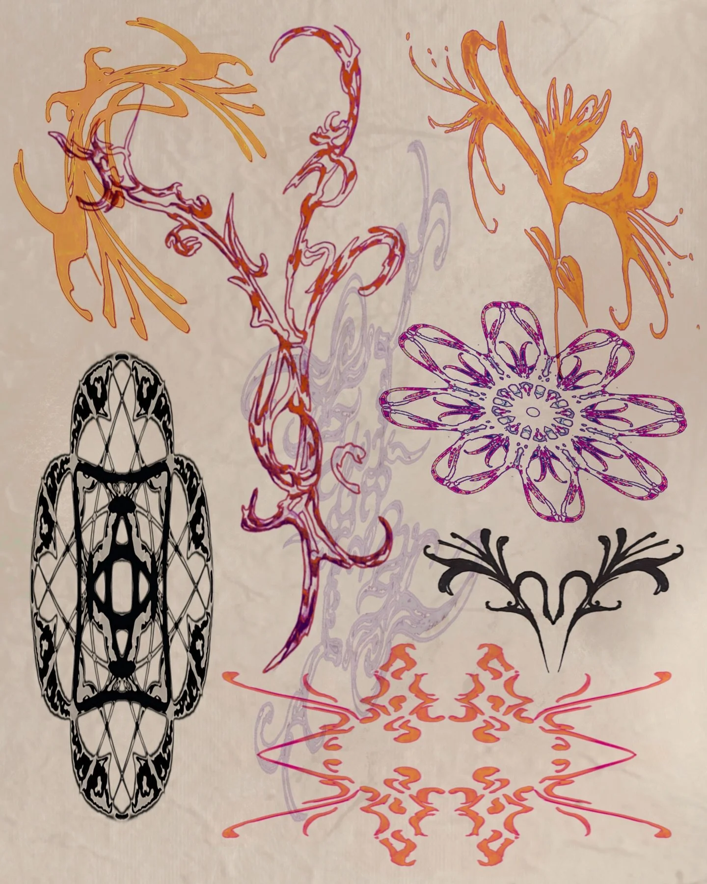 tfw honeysuckles 
booking london sept/oct &lt;3
꧁꧂꧁꧂꧁꧂
#tattooflash #abstracttattoo #contemporarytattooing #colourtattoo #floraltattoo #ornamentaltattoo #honeysuckle #londontattoo #tattooartist #paristattoo