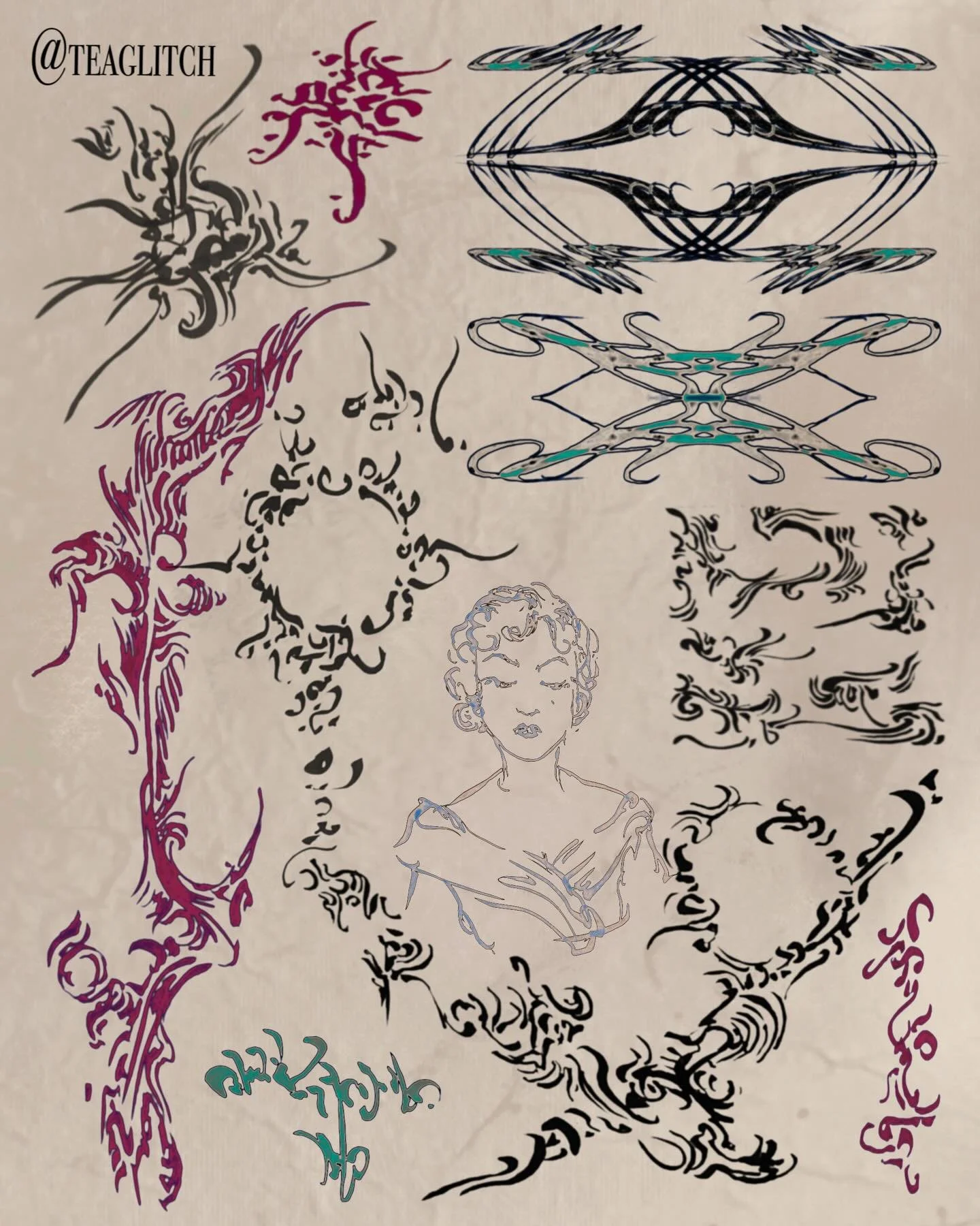 ꧂꧂꧂꧂꧂
ready to be inked, black or colour, your ideas or mine 
꧂꧂꧂꧂꧂

#londontattoo #tattoodesign #tattooart #tattooideas #tattooartist #londontattooartist #londontattoostudio #turkishtattooartist #cybersigilism #biotribal #neotribal #asemic #asemicar