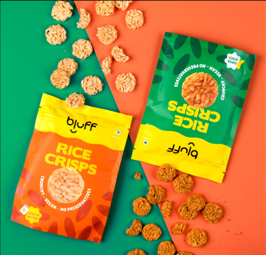 RICE CRISPS BY BLUFF