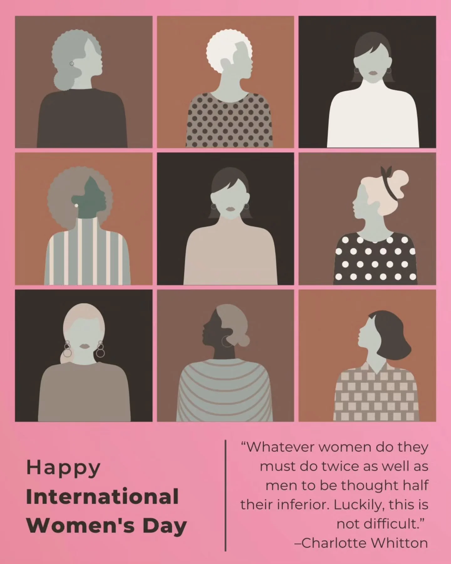 Today, on International Women's Day, we celebrate women of every and all backgrounds. Let us never forget our strength as women.
.
.
Happy International Women's Day to ALL women everywhere.

#InternationalWomensDay #WomensMonth #ClevelandLocal #Woman