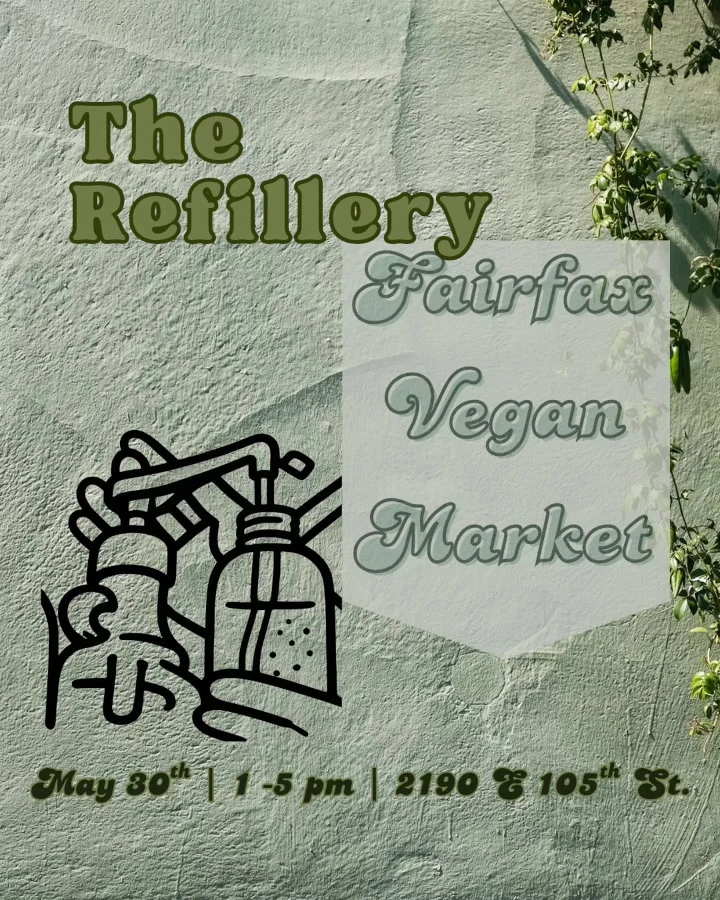 We are hitting the east side up once again! Come see us at Fairfax Vegan Market this Saturday from 1 - 5 pm! Bring your containers and let us fill you up with all the essentials.

#ClevelandLocal #ShopLocal #RefillRevolution #Refill #EcoFriendly