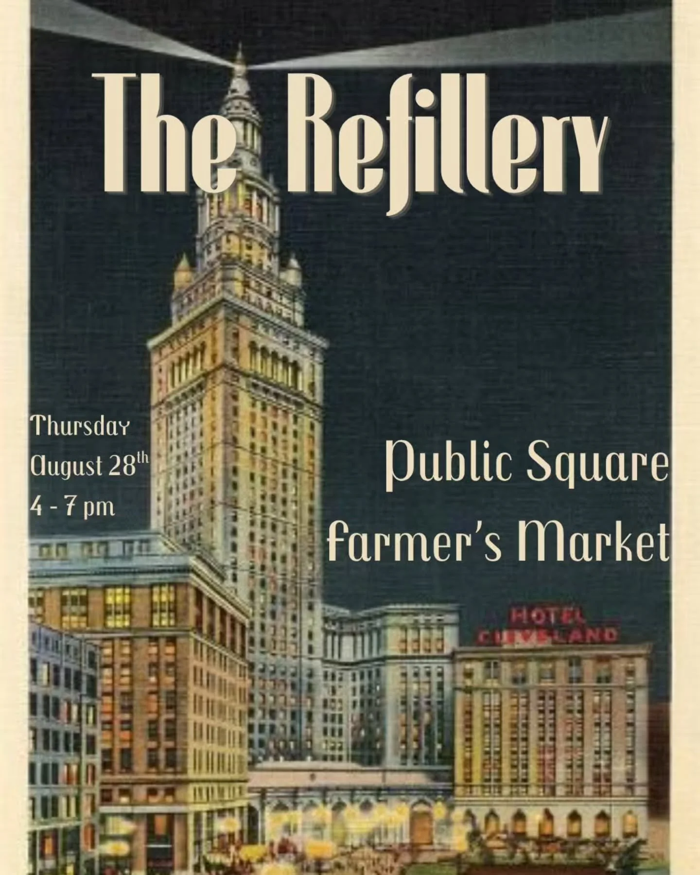 We are heading to Public Square this Thursday from 4 - 7 pm.

At the heart of it all, we got the zero waste vibe.
Shop your favorites and start your zero waste journey.