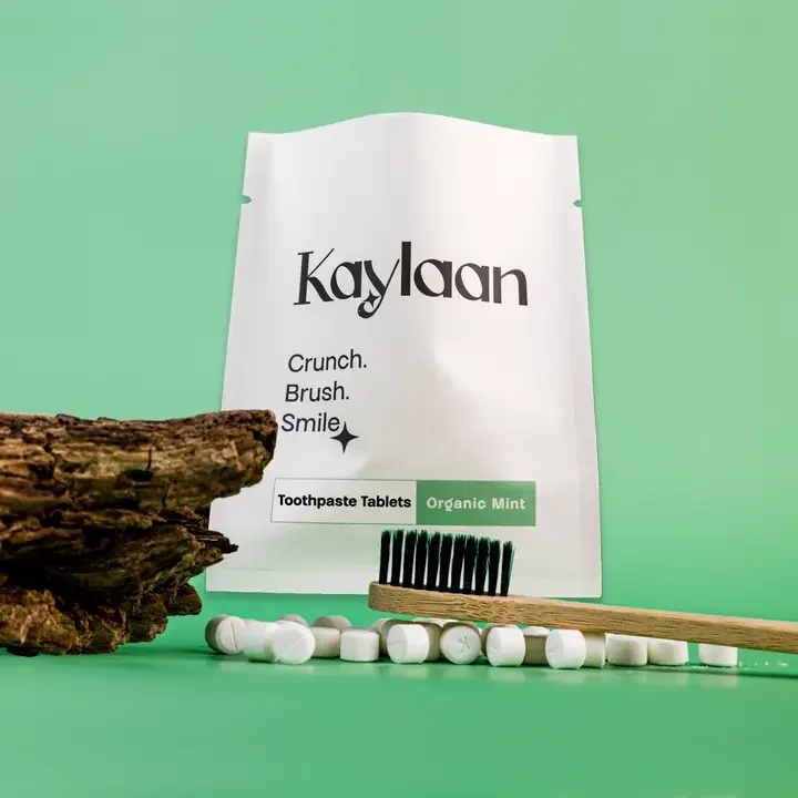 Kaylaan Fluoride-Free Toothpaste Tablets - 90pk