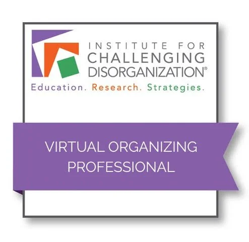 Certificate as a Virtual Organizing Professional (CVOP) Badge