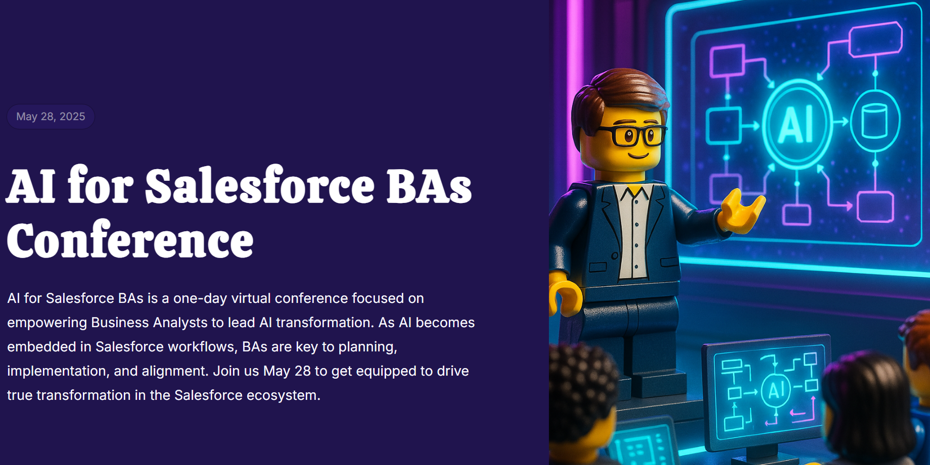 Last Chance: Join Top Salesforce BAs &amp; Architects Tomorrow for Breakthrough AI Strategies (May 28th Virtual)