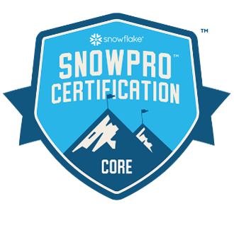 Snowflake SnowPro Certification Core badge
