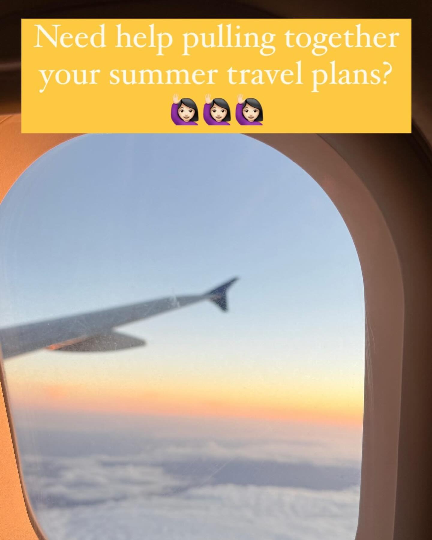 I&rsquo;m a professional travel advisor. 

What does that mean? It&rsquo;s the modern technology version of a travel agent! I can do &ldquo;just need a hotel&rdquo; (that&rsquo;s a big part of my business and I get you a TON of perks, upgrades, credi