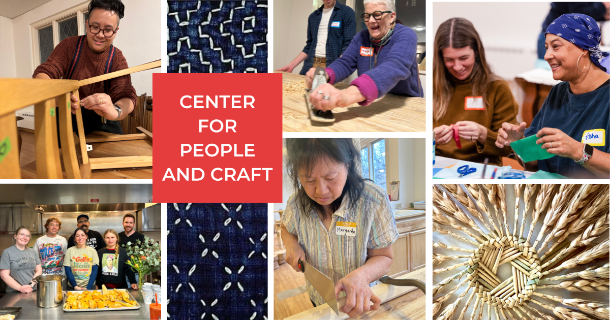 🎉 CENTER FOR PEOPLE &amp; CRAFT IS TURNING ONE! 🎉