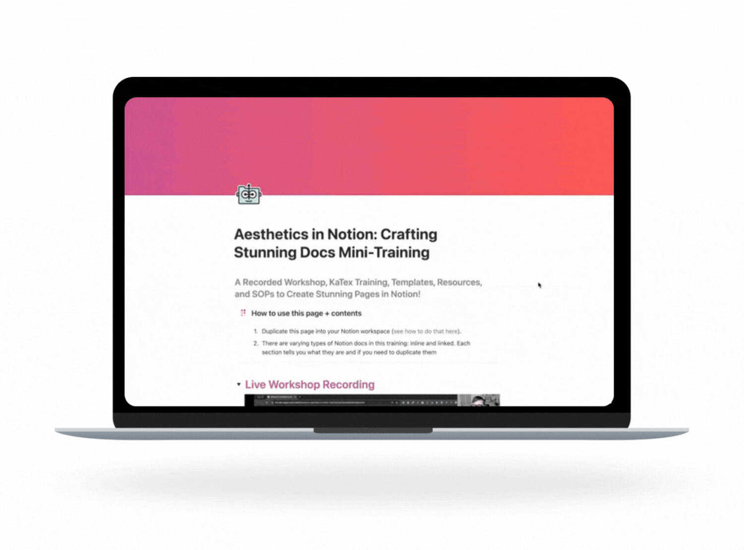 Shop Aesthetics in Notion.gif