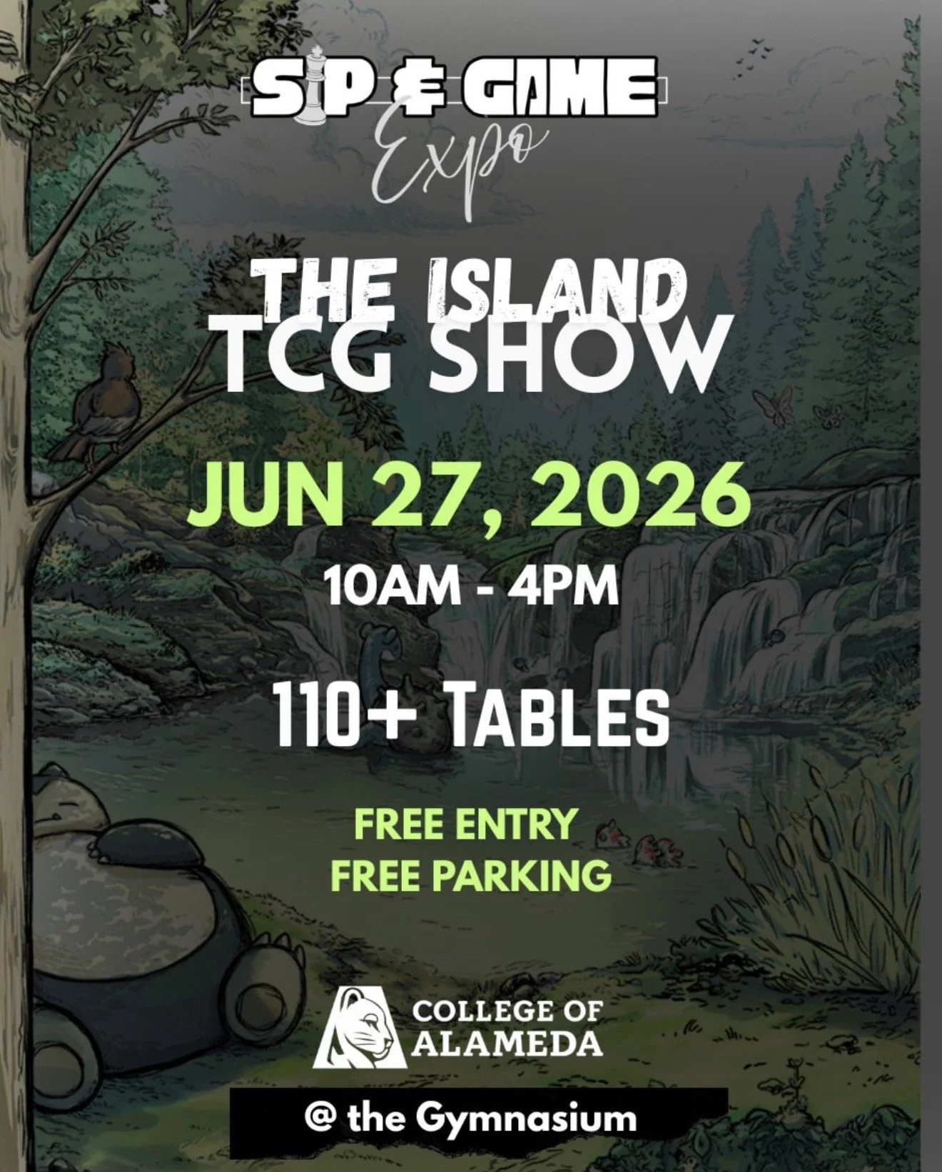Sip & Game Expo: The Island TCG Show
