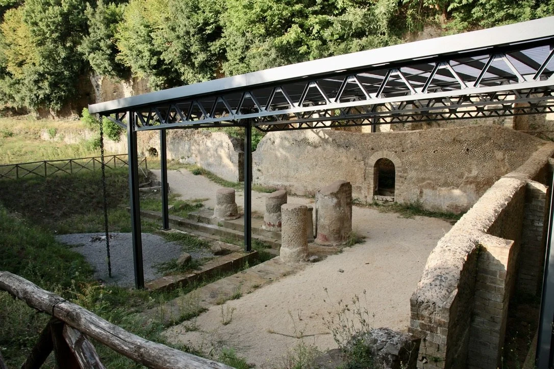 It has limited protection from this simple roof