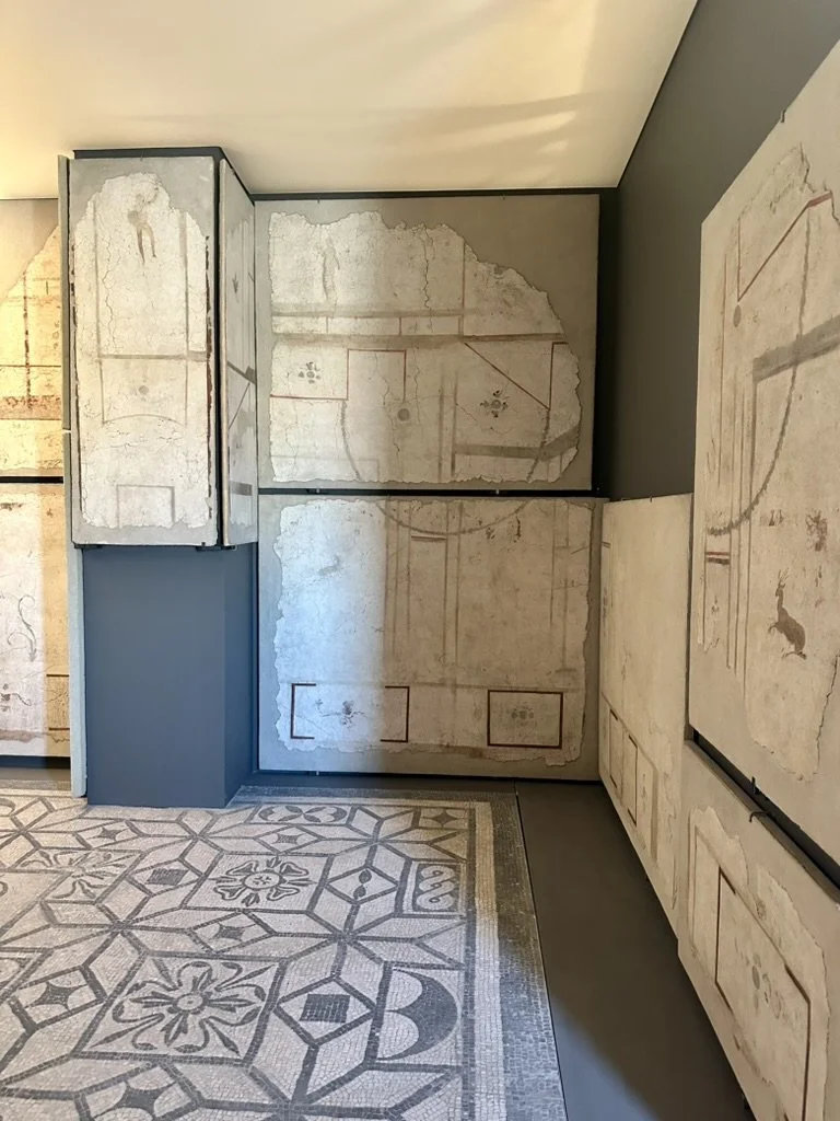 Before the train to Nemi, we stopped by the Palazzo Massimo museum