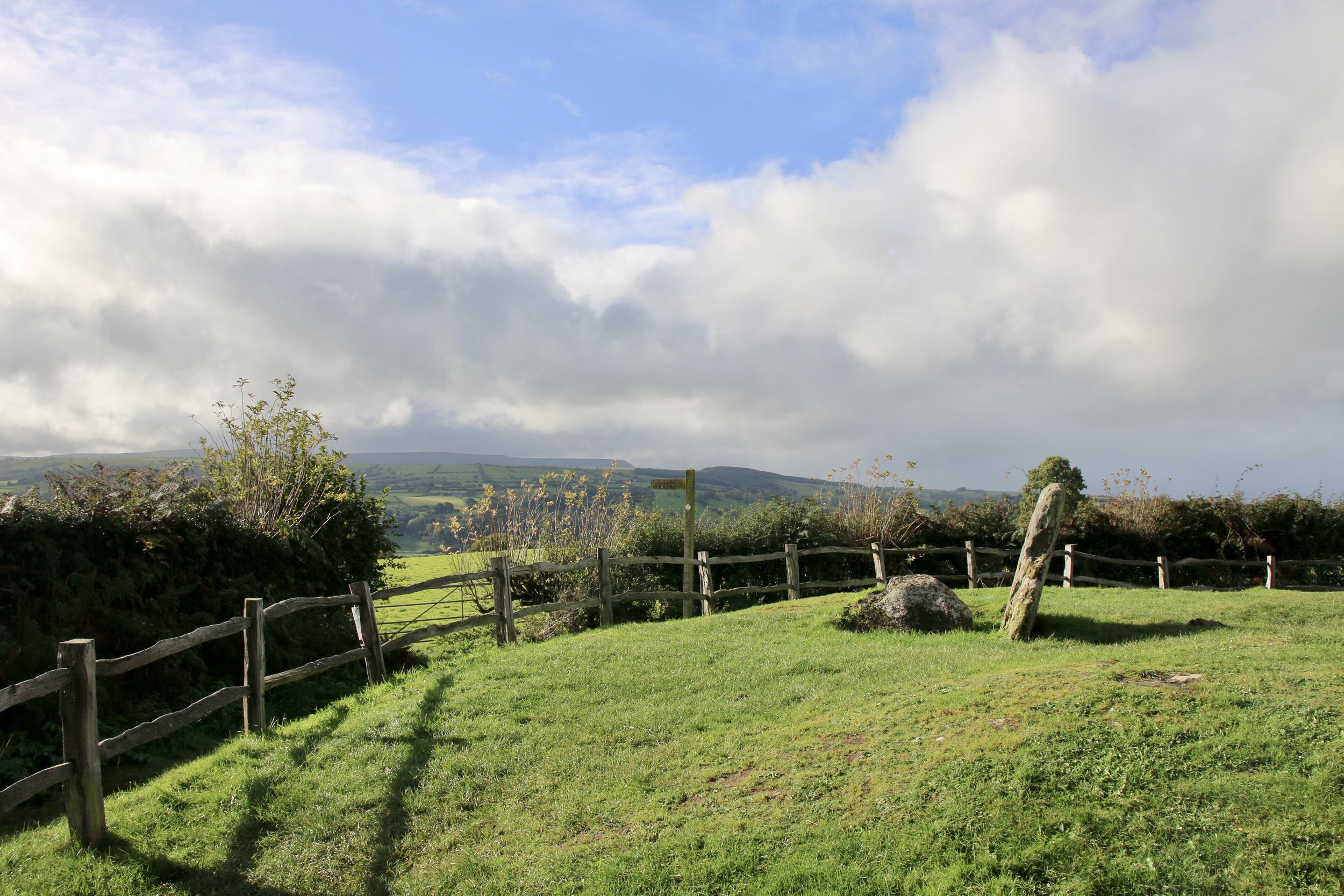 We heard about this Dolman called Arthur's Stone in Dorstone and had to pay a visit