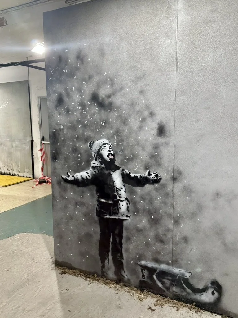 The way the art worked with the space created a true journey, with twists...