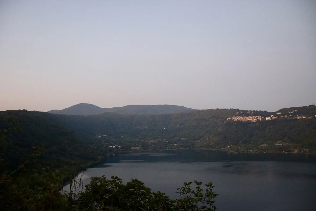 Our first introduction to Lake Nemi
