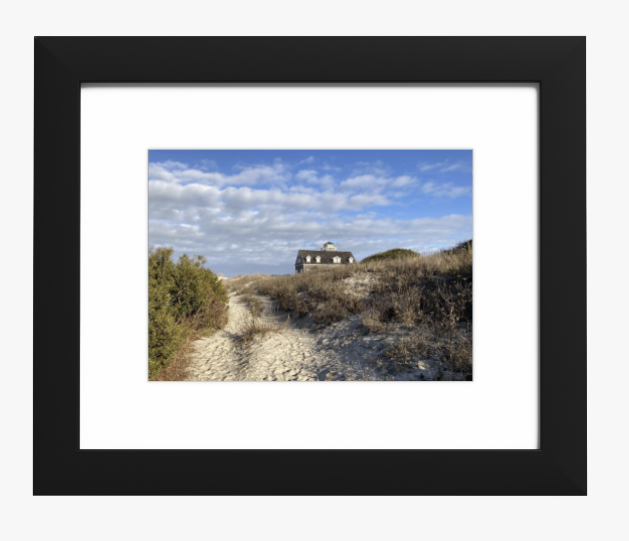 Oregon Inlet Life-Saving Station, Cape Hatteras National Seashore, 16x20 Framed Print