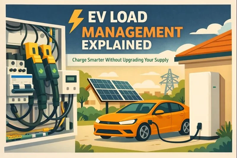 EV Load Management Explained: How to Charge Smarter Without Upgrading Your Supply