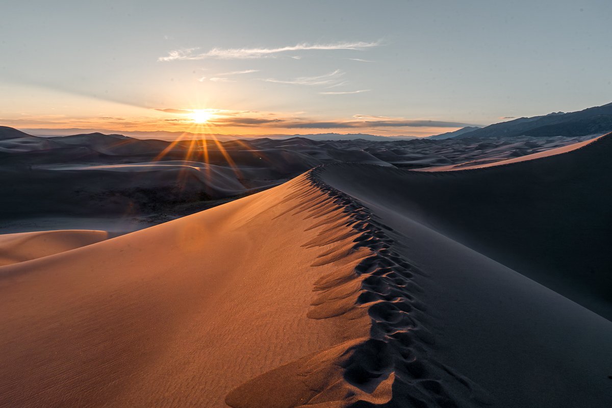 landscape, travel | Sand at Dusk | Great Sand Dunes National Park, Colorado, 2025