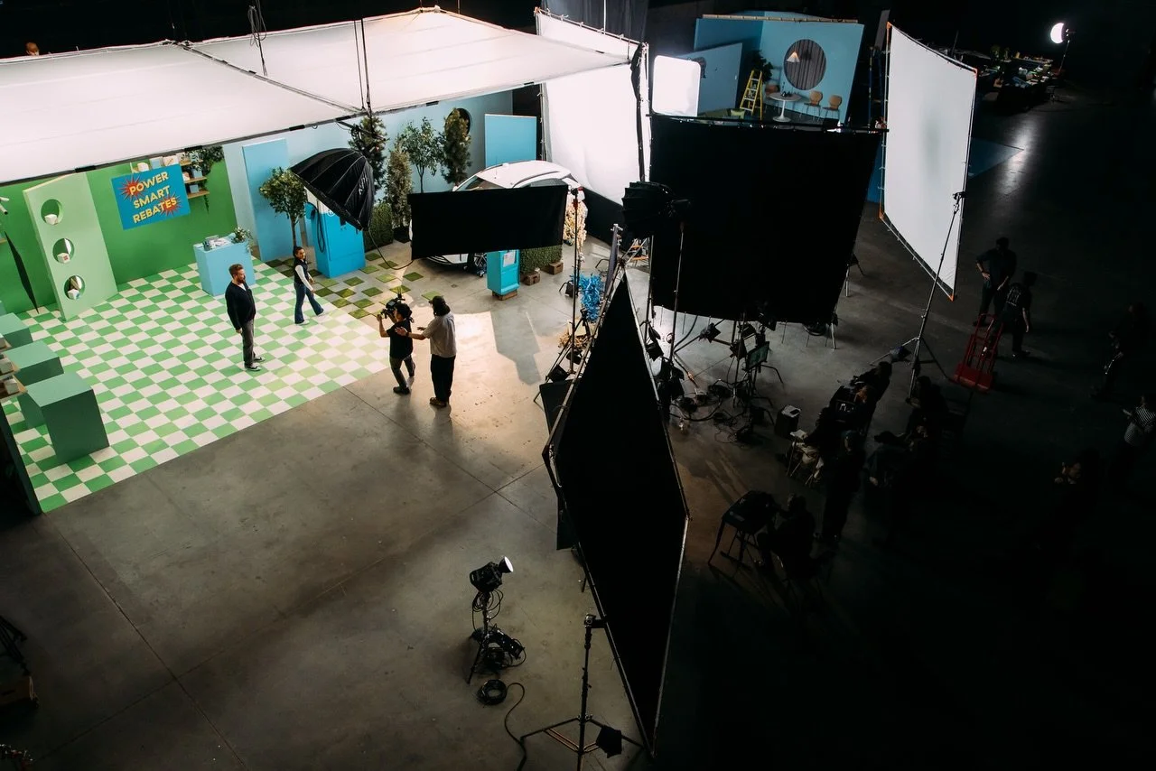 A look behind the scenes at our recent BC Hydro spot!

Two shoot days. Two days of builds. A full studio takeover.

We built out multiple worlds: a home, a retail space, and an outdoor environment. All under one roof at @vancouverfilmstudios 

Watchi