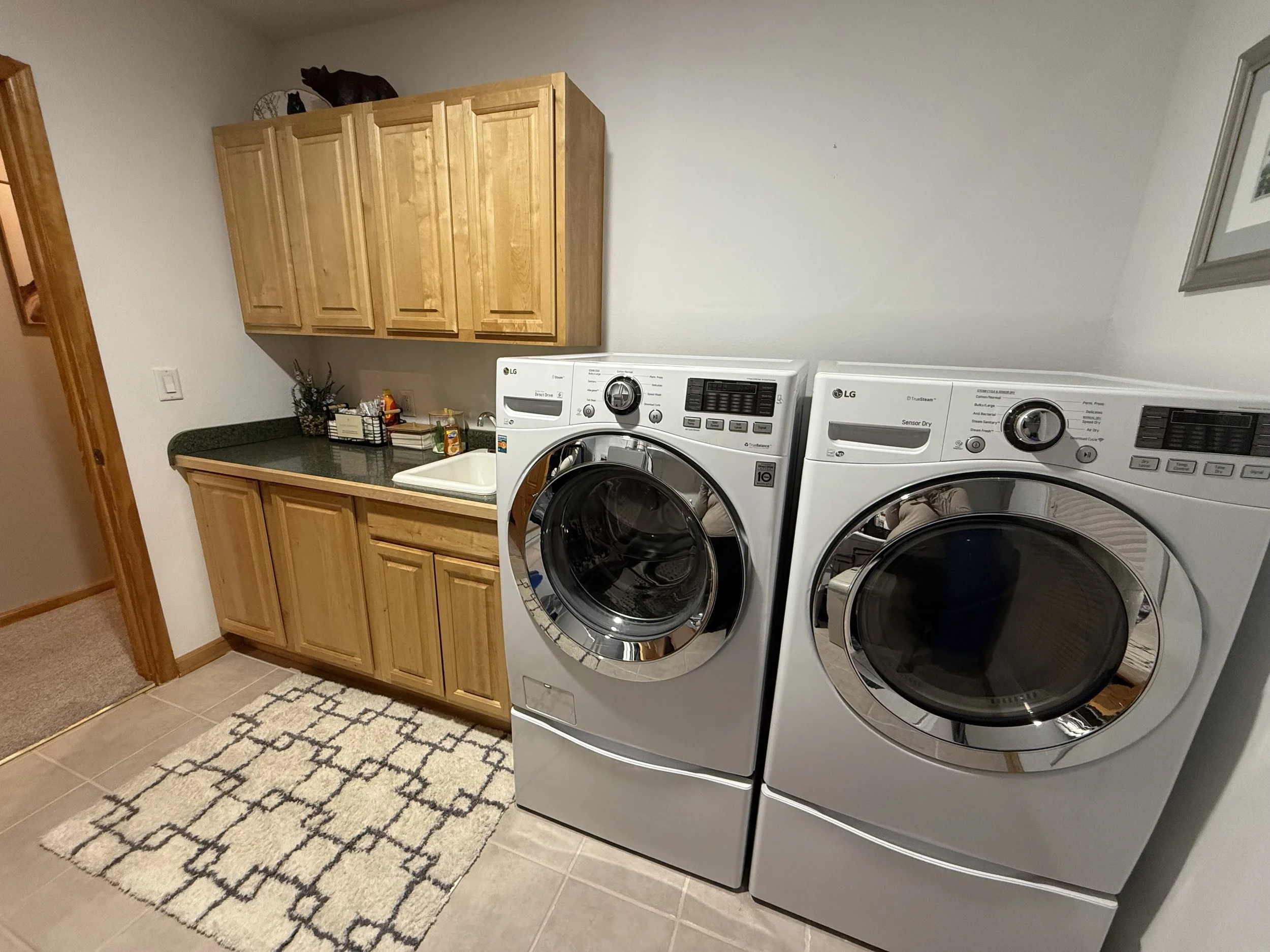 Laundry Room with Washer + Dryer