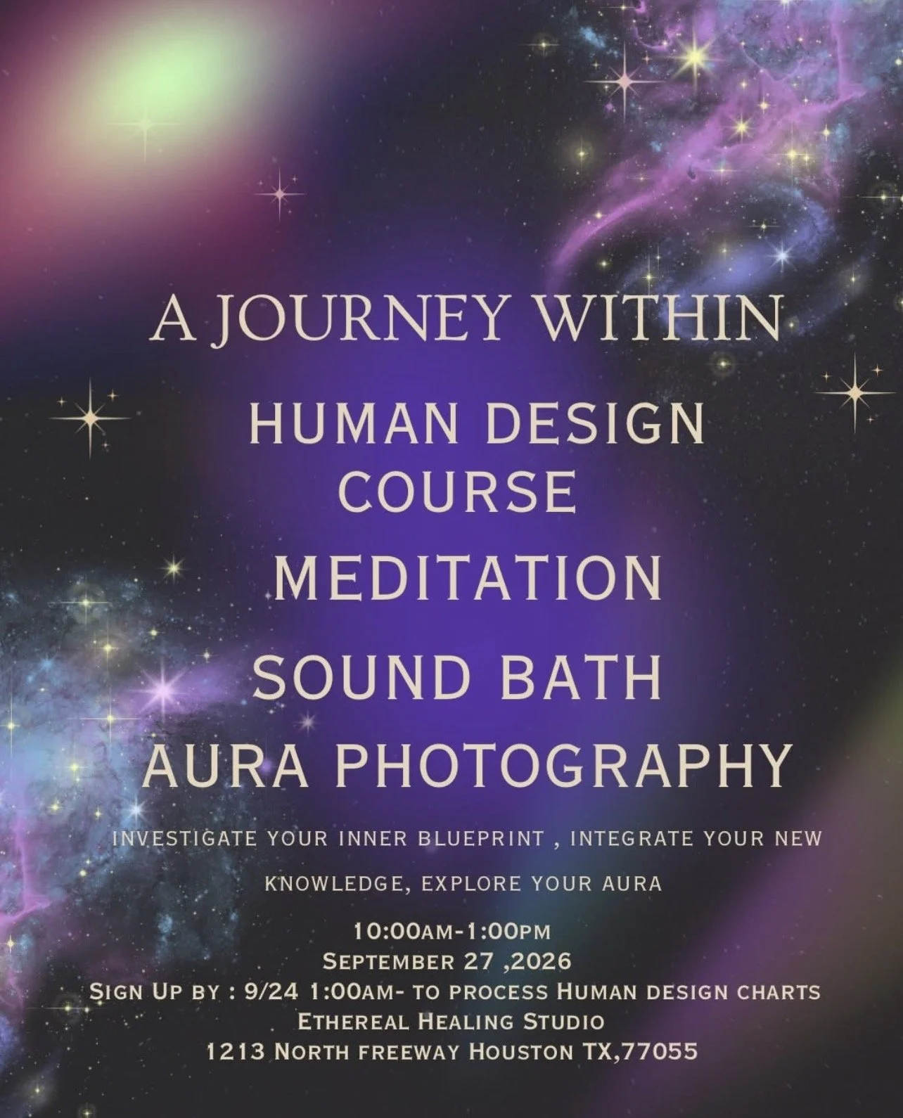 A Journey Within: Human Design, Meditation, Sound Bath