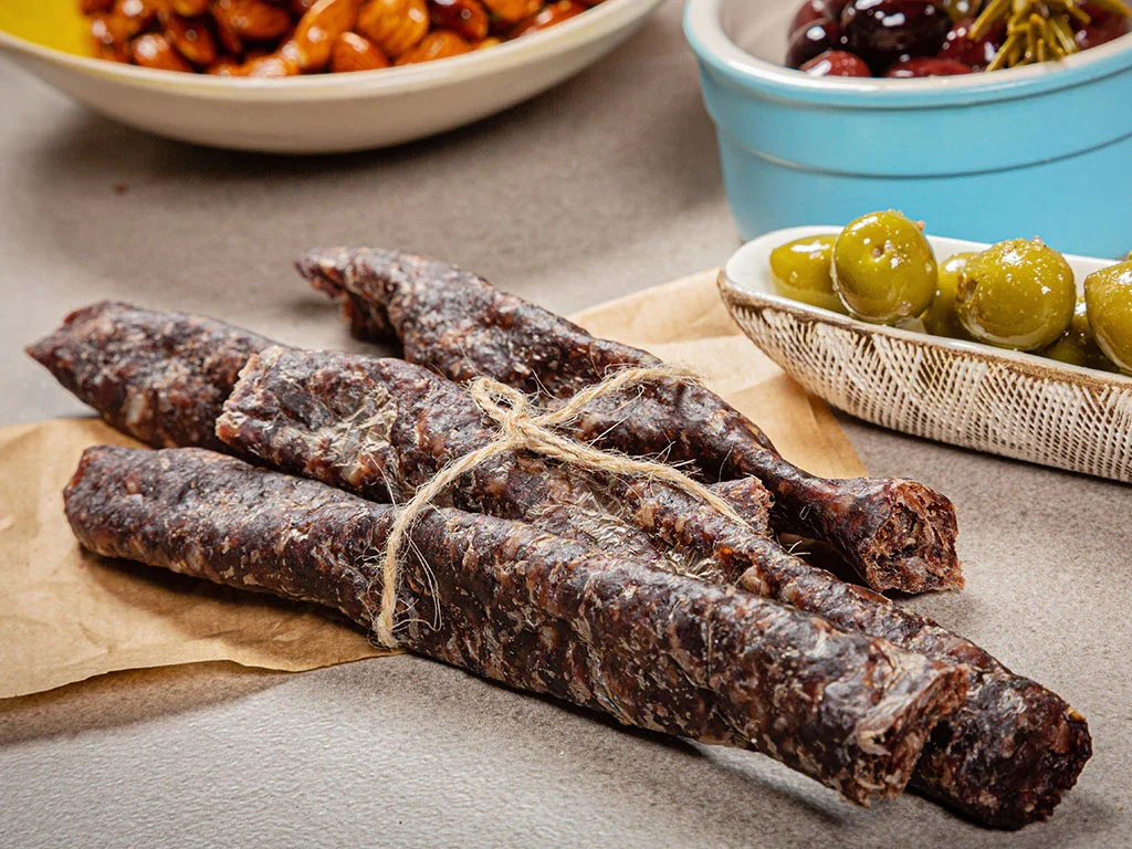Beef Droe Wors - dried sausage south African foods