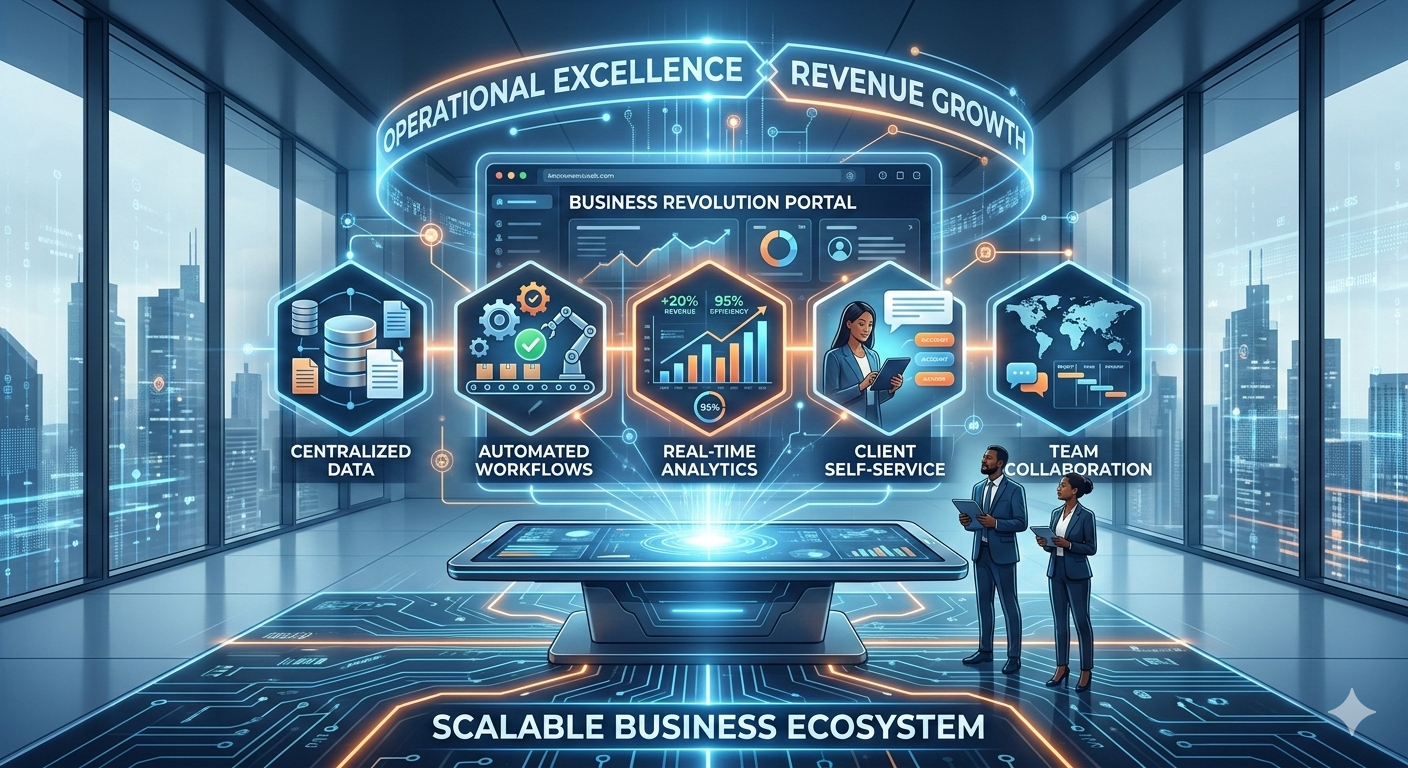 Beyond the Login: How a Custom Web Portal Can Revolutionize Your Business Operations