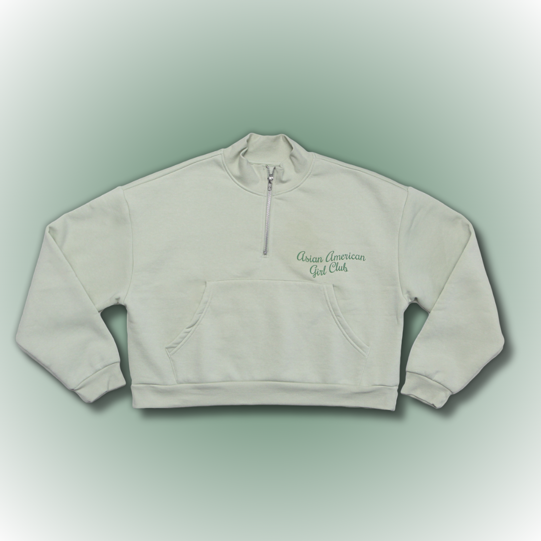 More Matcha Quarter Zip