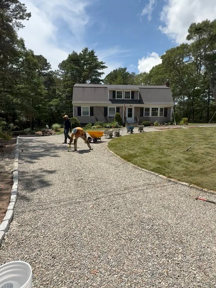 Our landscape design team just wrapped up another stunning project &mdash; and this one was a full-on property glow-up 💥🏡

🚜 First, our excavation crew came in and ripped up the old driveway, regraded the land, and prepped it for something special