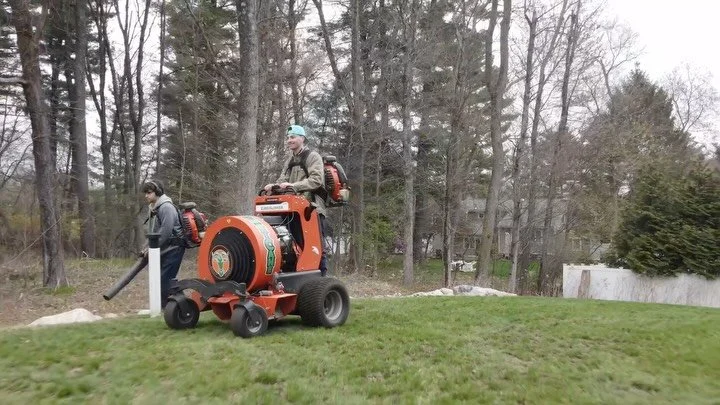 Lawn care is our passion! We've wrapped up thatch removal for our clients and are gearing up for aeration. Can&rsquo;t wait to showcase all of our progress in a couple weeks. Trust us to keep your yard healthy and vibrant all year round! Let our dogs