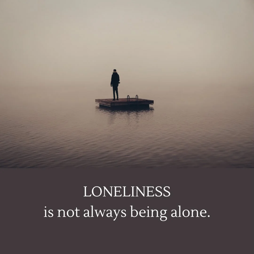 Loneliness is more complex than simply &ldquo;being alone.&rdquo;

A person can be surrounded by others and still feel emotionally disconnected, unseen or unsupported.

Compassionate therapy can help people understand emotional barriers, rebuild self