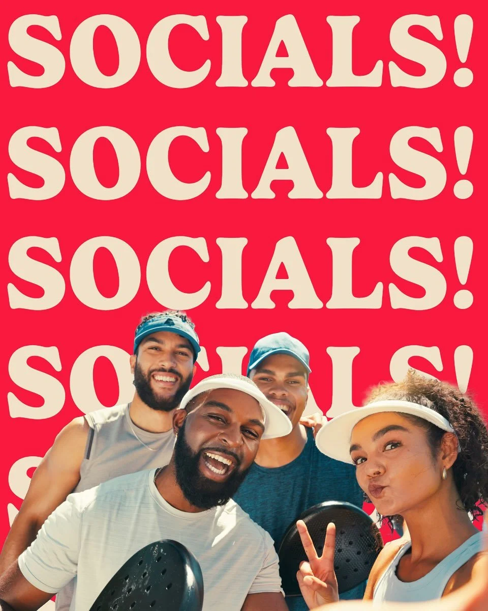 Our SOCIALS are live on Playtomic! You can come alone or with friends, all ages and abilities welcome. The host Tom will rotate you round different partners ensuring you have a varied and sociable session. You can book now on Playtomic for w/c 16th O