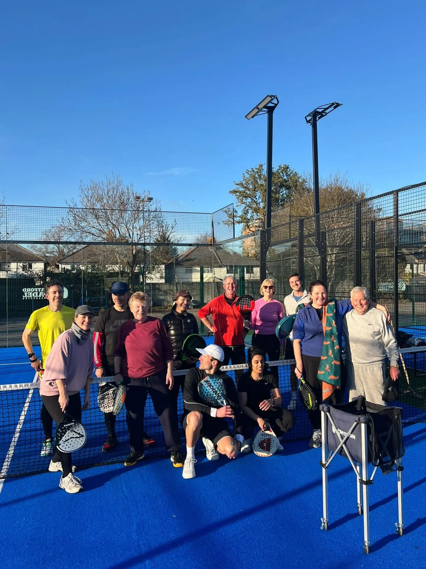 Lunch time socials on Thursdays and Fridays ☀️ lots of partner rotations, lots of fun. Come alone or come with mates, everyone&rsquo;s welcome!

Book on Playtomic under Academy
