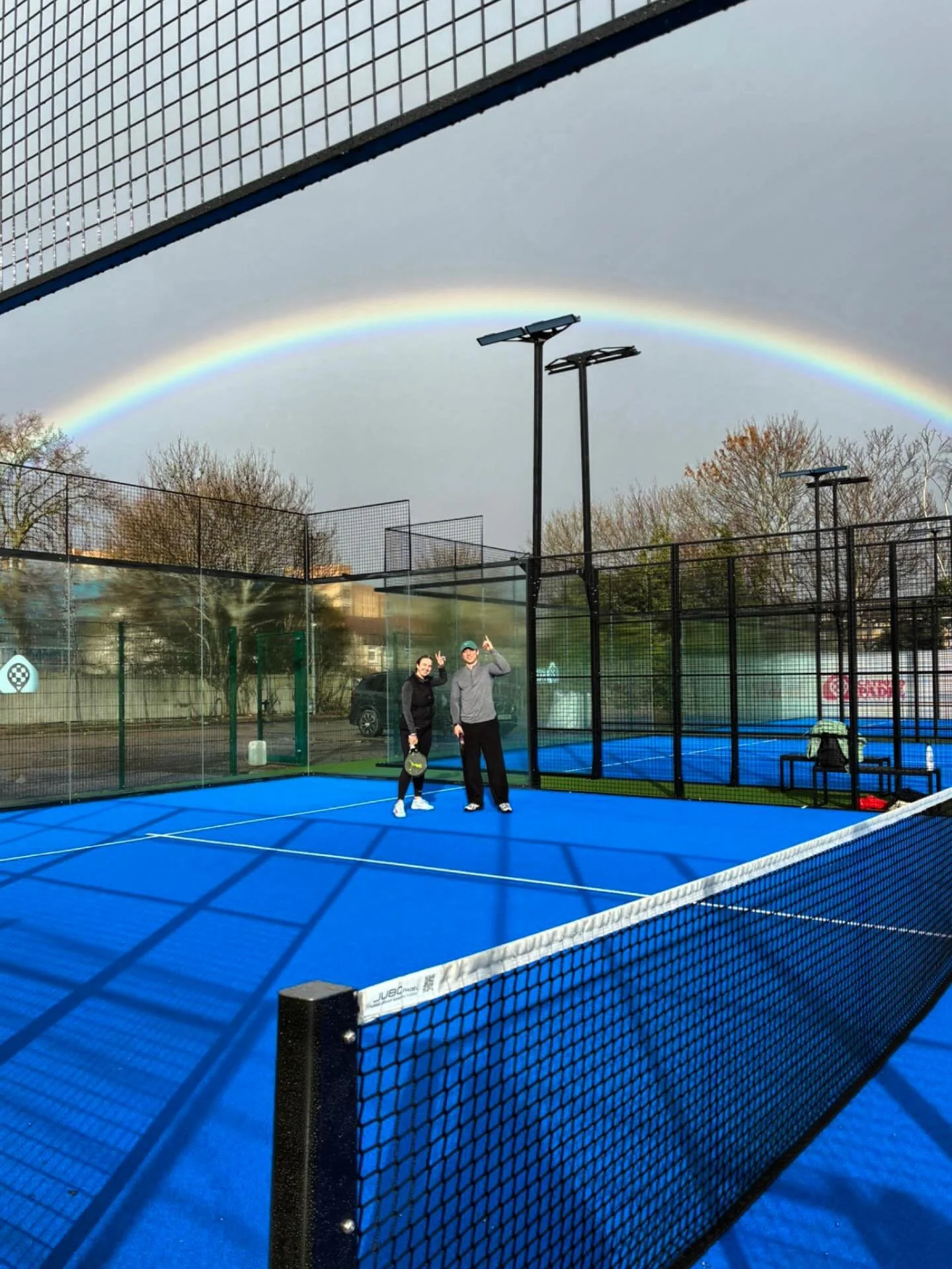 🌈 rainbow at the Friday social 🌈