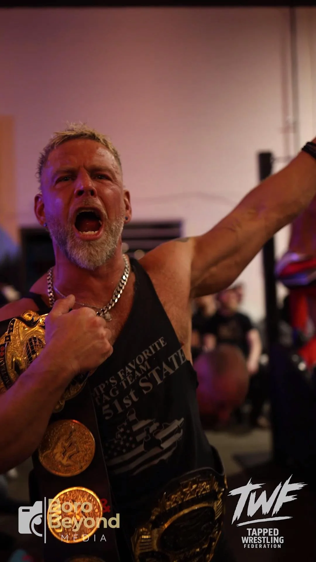 Capturing the Energy of Tapped Wrestling Federation’s Holiday Hangover