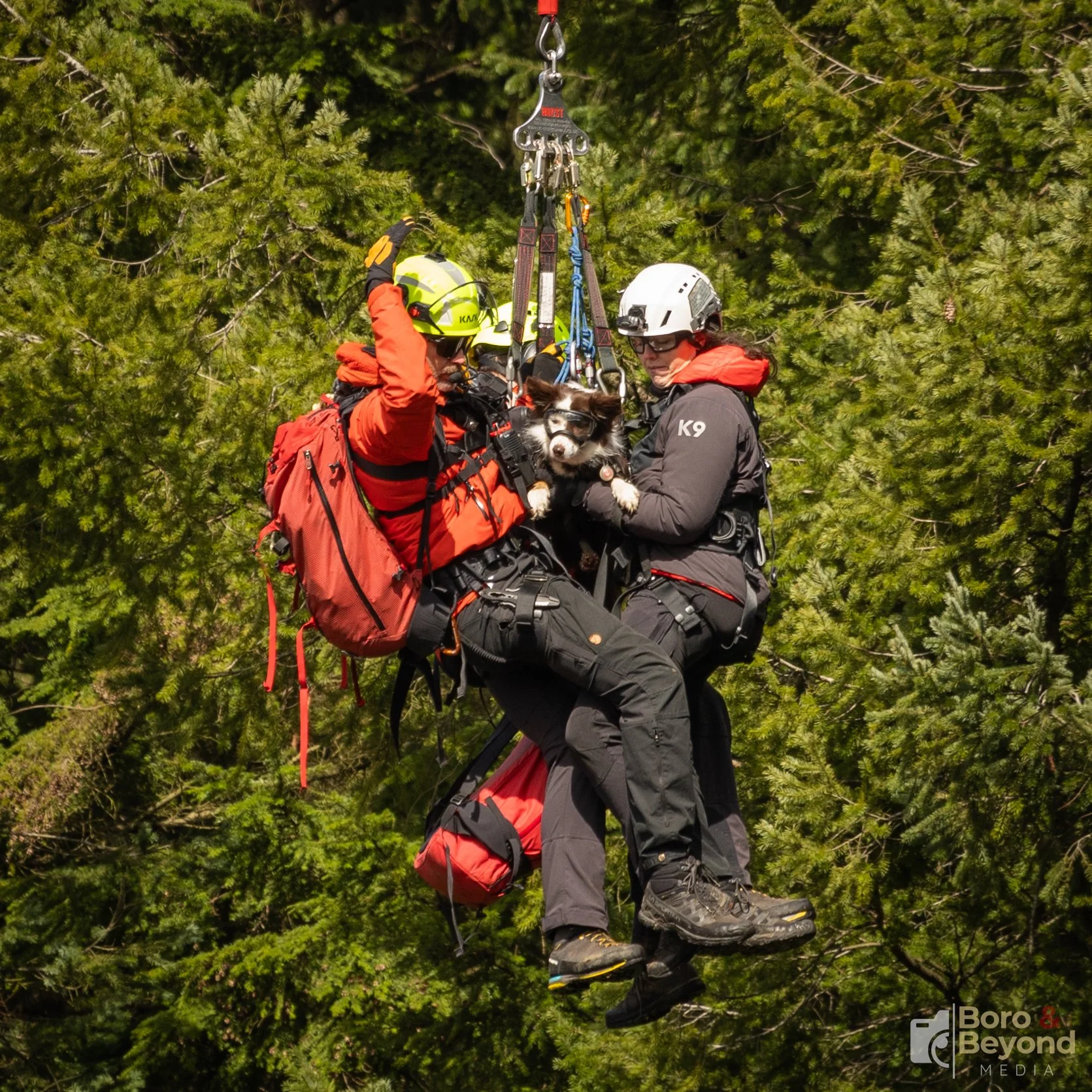 Coquitlam Search and Rescue Helicopter Training Event